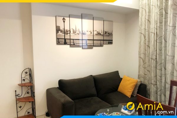 hình ảnh Bộ Tranh Châu Âu đen trắng treo phòng khách AmiA CA126
