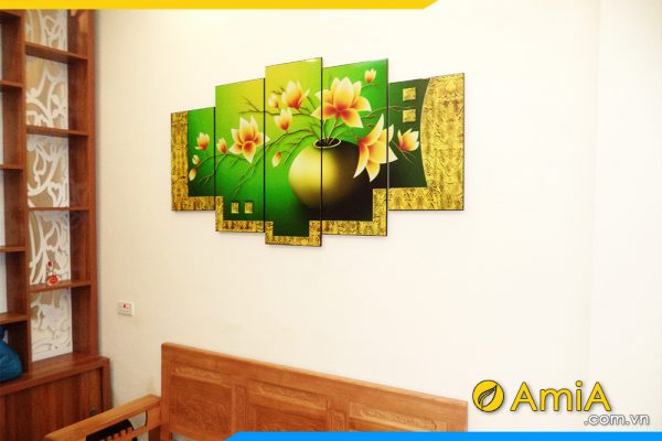 Hình ảnh AmiA 1596 hình ảnh thực tế tại phòng khách nhà khách hàng