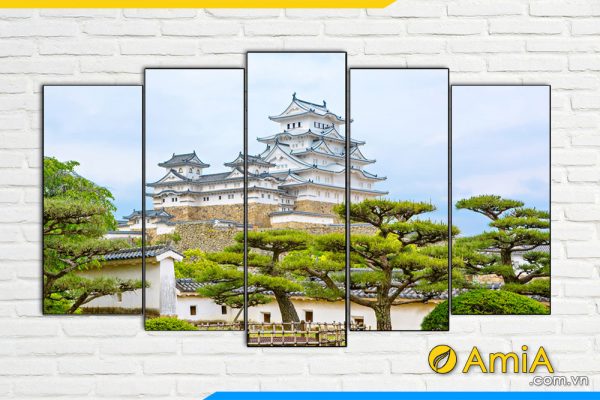 Hình ảnh Tranh treo tường phong cảnh Nhật Bản đẹp sang trọng AmiA 1965