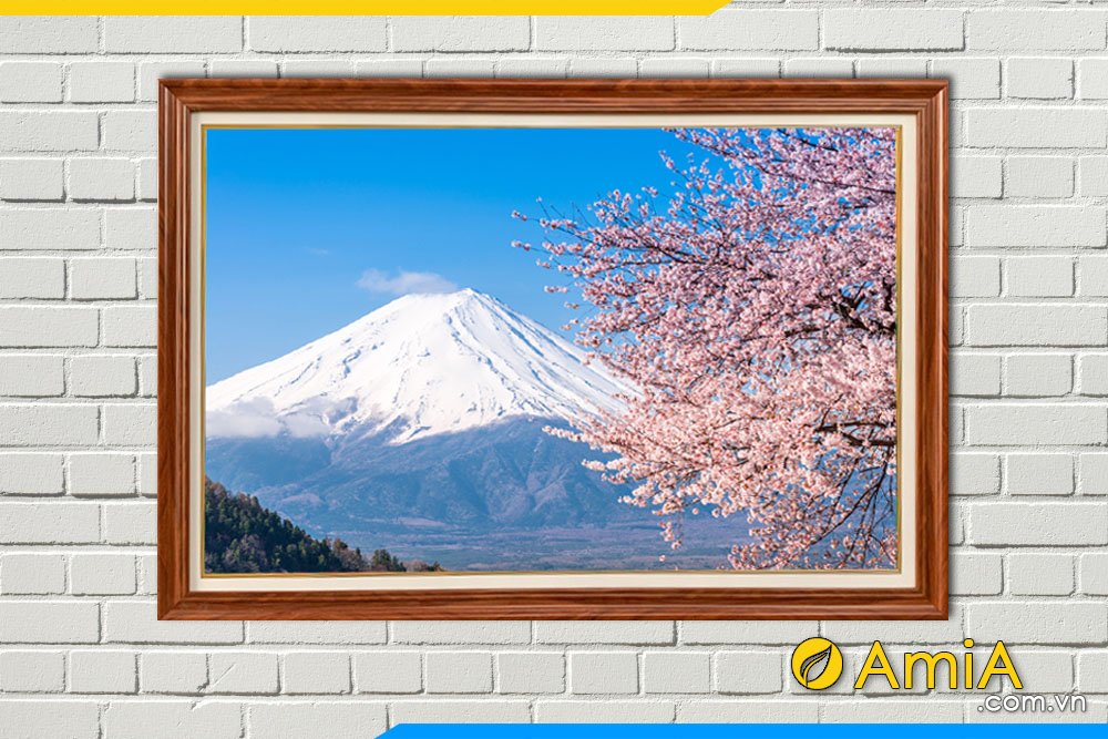Hình ảnh Tranh treo tường phong cảnh Nhật Bản AmiA 2323