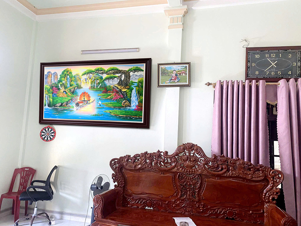 hinh anh tranh son thuy huu tinh son dau cho nha moi