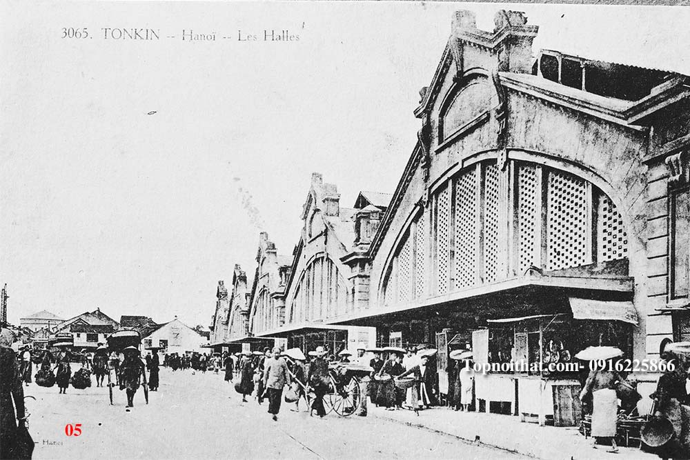 hinh anh tranh cho dong xuan Ha noi 1920