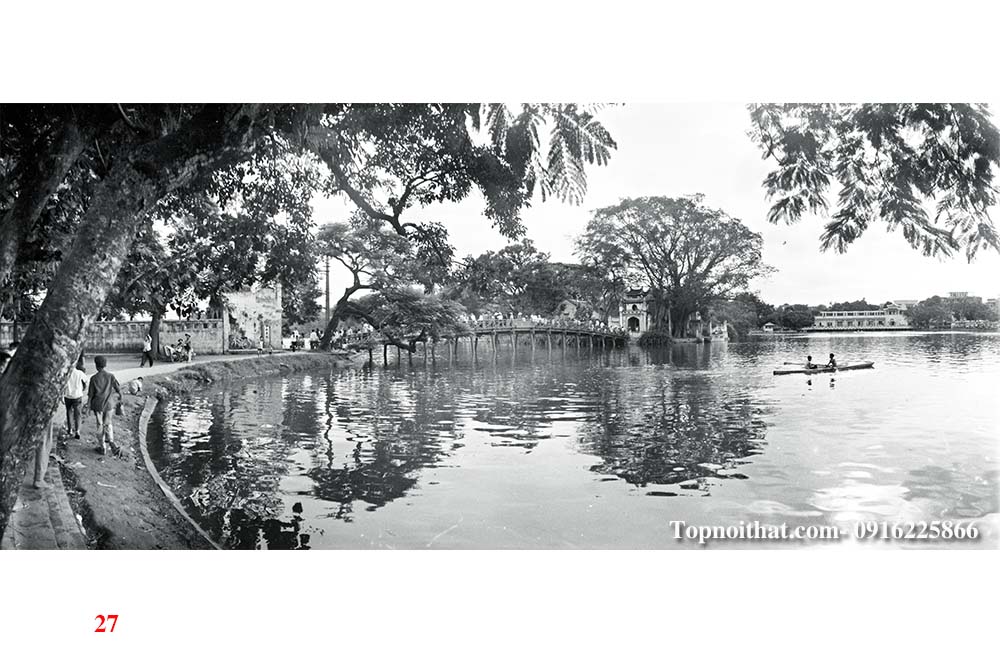 hinh anh tranh ho hoan kiem ha noi