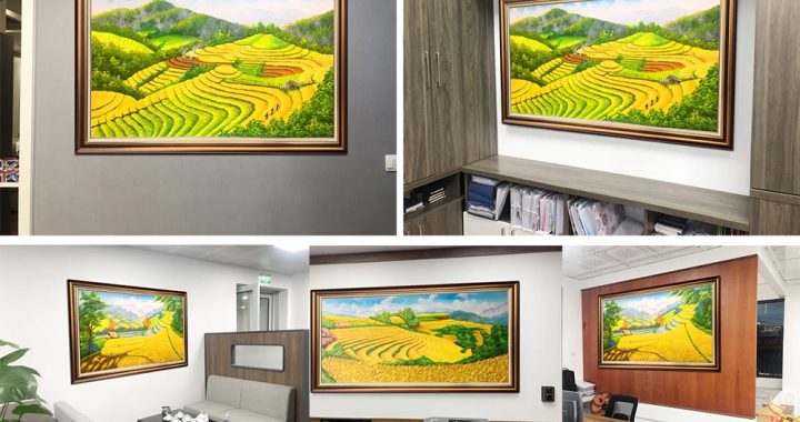 mua tranh ruong bac thang tang sep len chuc Ha Noi giao ngay