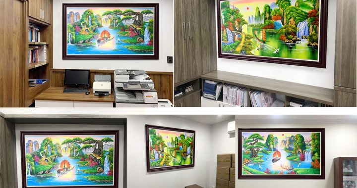 mua tranh son thuy huu tinh ha noi tang sep len chuc ha noi