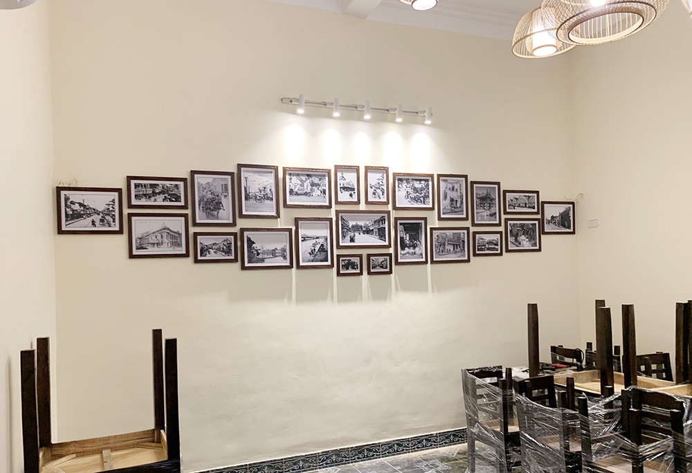 hinh anh buc tranh Ha Noi xua den trang mua tai Ha Noi